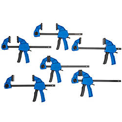 Струбцина для роботи однією рукою Sauter MIDI 150x65 HE-OHCM-15, 6 шт.