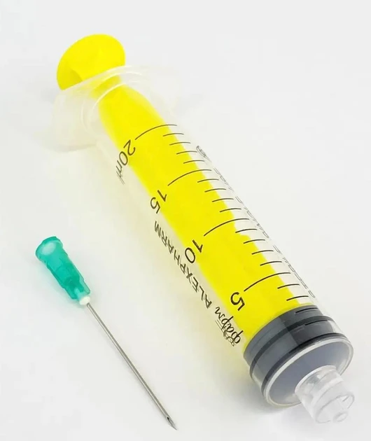 Шприц 3-х компонентний ALEXPHARM Luer Lock 20 мл. (50 шт. / Уп.)