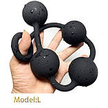 Анальні кульки вражаючого розміру L 5см, фото 4