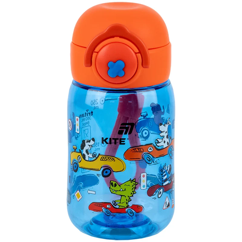 Пляшечка для води Kite, 360 мл, K25-1235-2 Cars, фото 1
