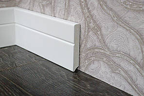 Плінтус МДФ фарбований ПФ-11, висота 80 мм, товщина 10/12/16/19 мм