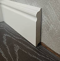Плінтус МДФ ПФ-19 фарбований, 80 мм висота, товщина 12 або 16 мм