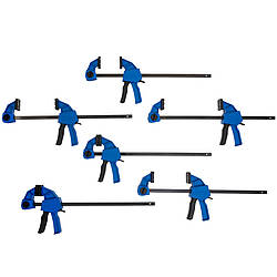 Струбцина для роботи однією рукою Sauter MIDI 300x65 HE-OHCM-30, 6 шт.