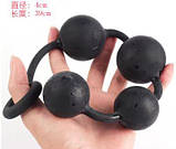 Анальні кульки вражаючого розміру M 4см, фото 3