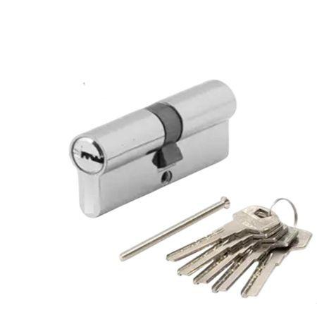 Циліндр CordonTech ZM 70-CR хром ключ-ключ, фото 1