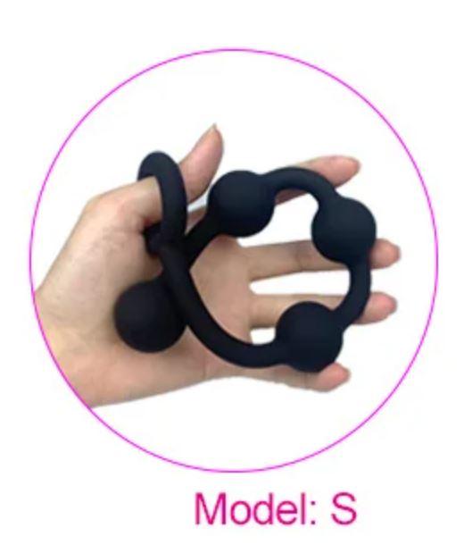 Анальні кульки вражаючого розміру S 3см, фото 1