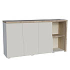 Connect D SK комод дуб кремона котта/стоун бейж