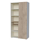 Connect A/R SK шафа 1Д дуб кремона котта/стоун бейж