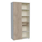 Connect A/L SK шафа 1Д дуб кремона котта/стоун бейж