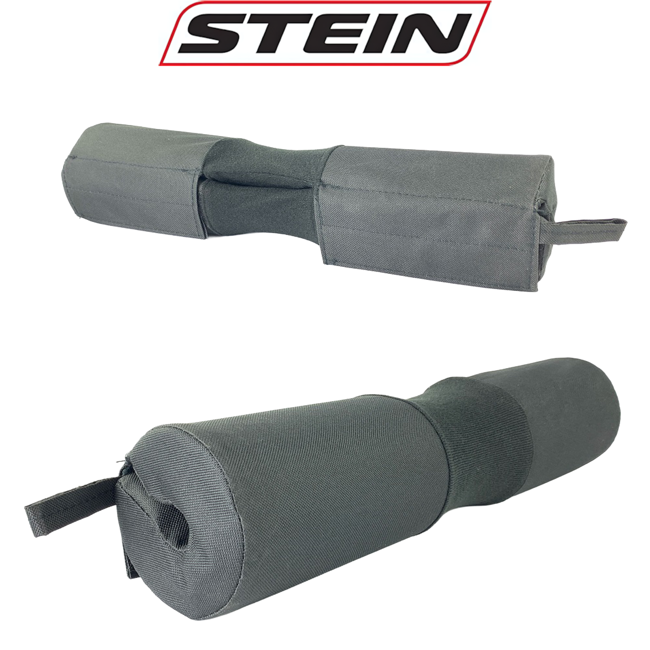 Накладка на гриф для штанги анатомічна подушка на штангу нейлонова на липучці Stein