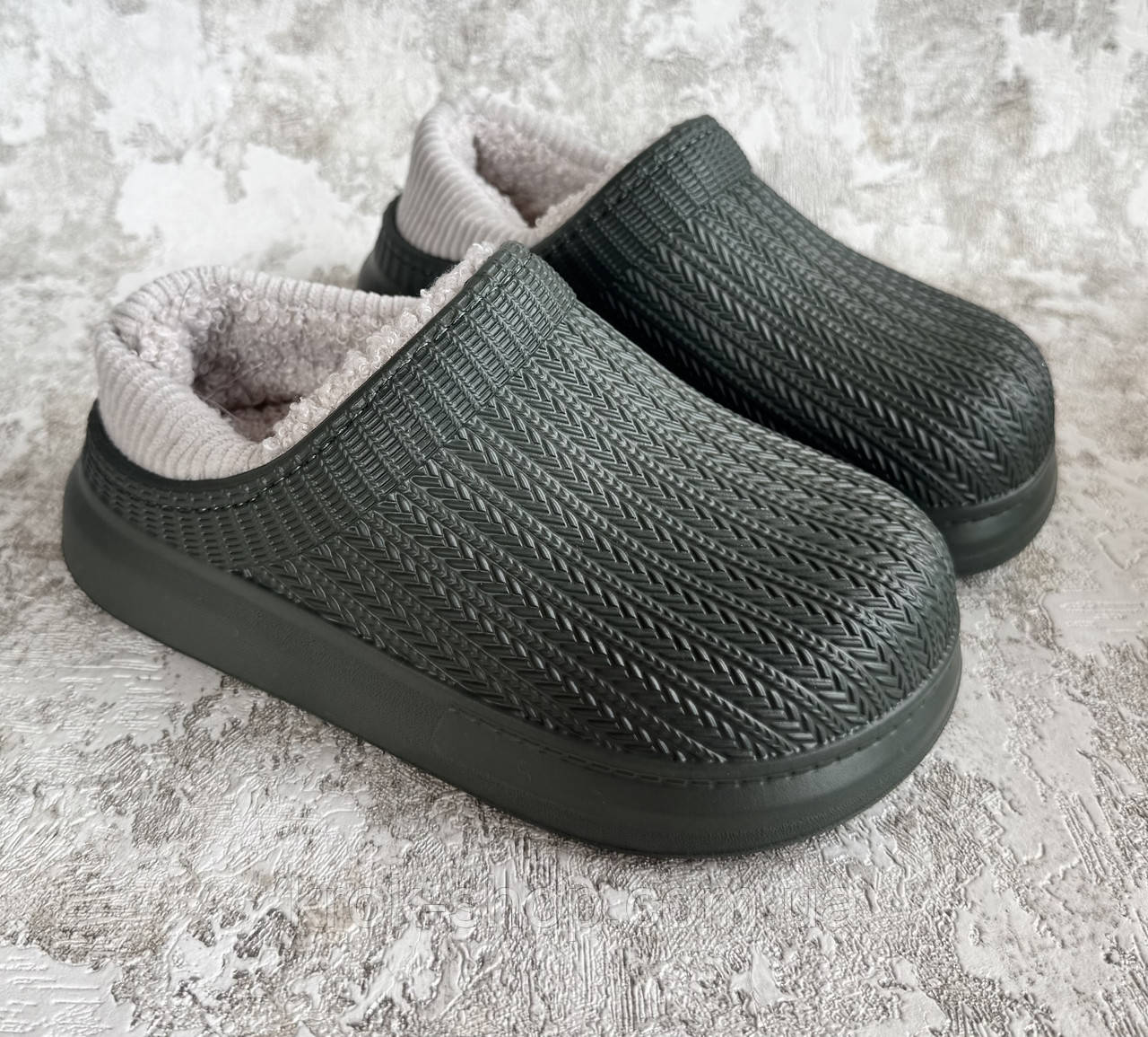 Сабо дитячі утеплені флисом без задника Даго Стиль оптом, фото 1