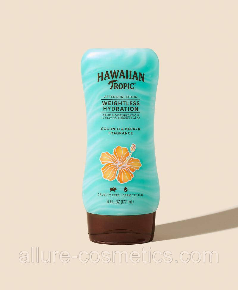 Зволожувальний крем після засмаги Hawaiian Tropic Hydration Weightless After Sun Lotion Coconut Papaya 177 мл, фото 1