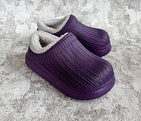 Сабо дитячі утеплені флісом без задника Даго Стиль оптом