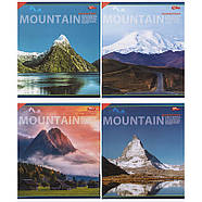 Зошит на 48 аркушів з кольоровою обкладинкою в клітинку "Мрії" "mix" Упаковка 16 шт., фото 4