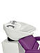Стильна та доступна мийка для голови Cheap Flamingo з кріслом у оббивці Flai 2216 для перукарні, фото 4