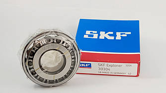 Підшипник 30304 SKF (7304) розміри: 20*52*16 роликовий конічний