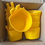 Поїлка-годівниця навісна для кролів, домашньої птиці, голубів та ін, фото 3