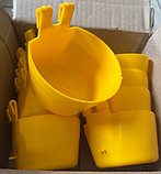 Поїлка-годівниця навісна для кролів, домашньої птиці, голубів та ін, фото 4