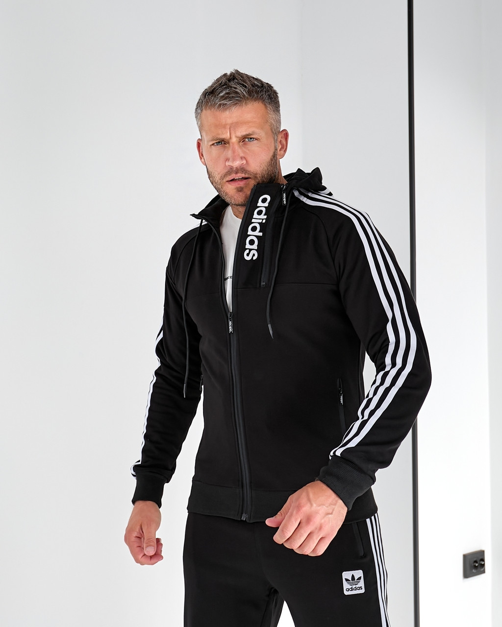 9580 Adidas Чорний