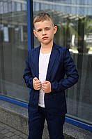 Шкільний костюм на хлопчика у клітину гурт роздріб дроп 23086