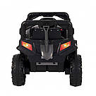 Дитячий електромобіль на акумуляторі QD-V80 електромашинка для дітей з пультом керування сірий, фото 9