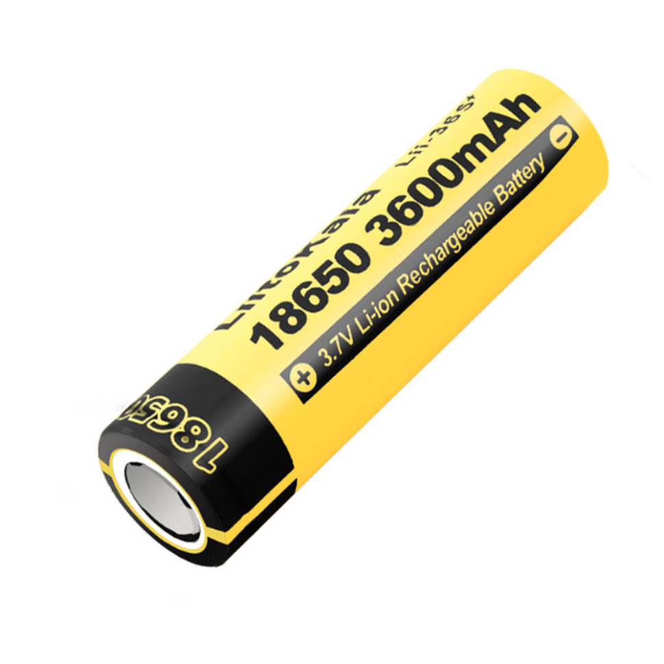 Акумулятор LiitoKala Lii-36S 18650 3600мАч Li-ion (Жовтий), фото 1