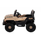 Дитячий електромобіль на акумуляторі QD-V80 електромашинка для дітей з пультом керування хакі, фото 8