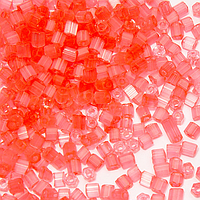 Бісер чеський Preciosa Сатин крісталічний рубка 848 / 05191 калібр 10/0 Світло-блідий рожевий Упаковка 5 грам