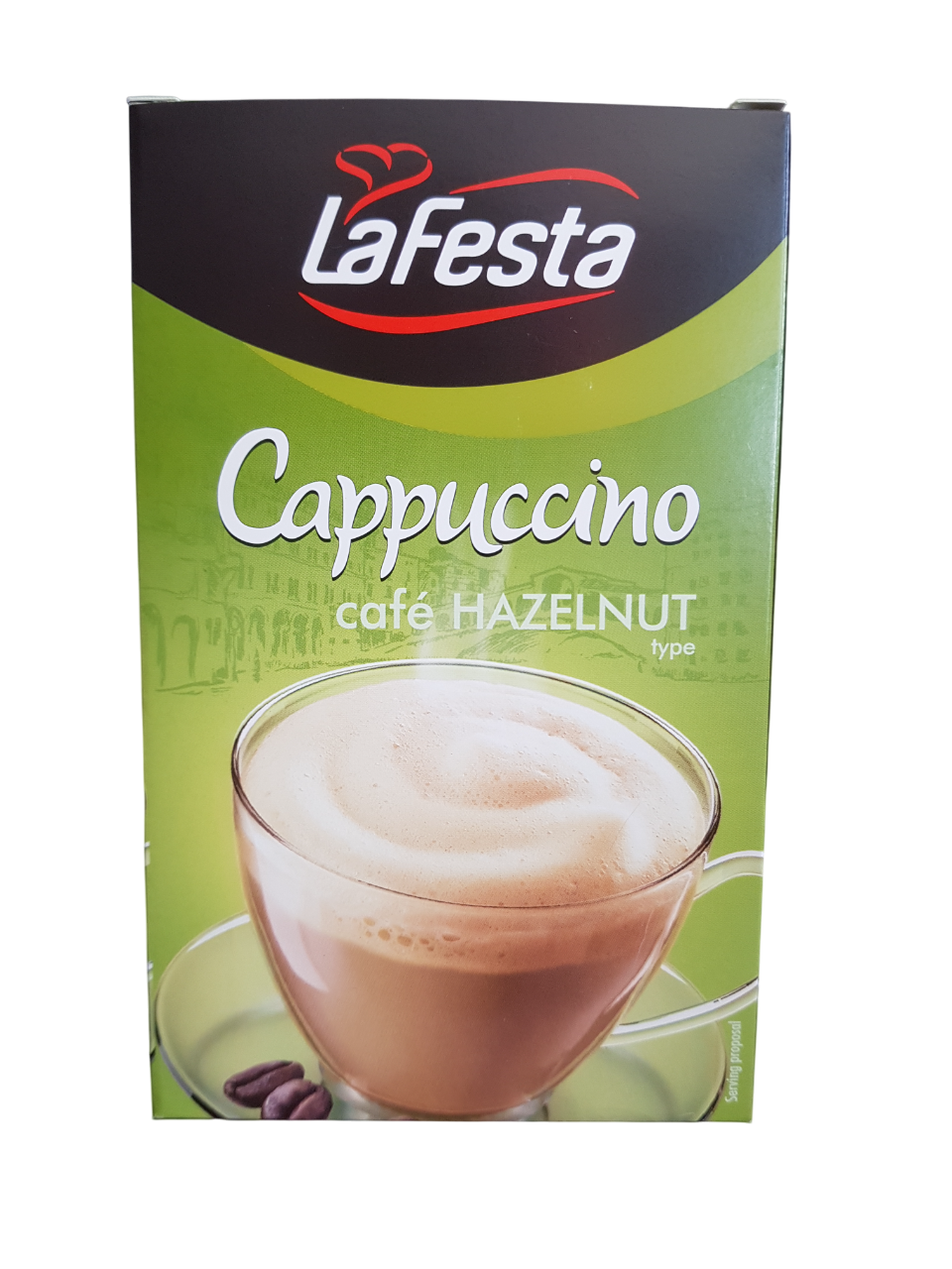 Капучіно La Festa зі смаком горіха 10*12,5 г, фото 1