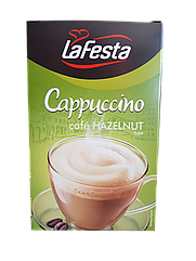 Капучіно La Festa зі смаком горіха 10*12,5 г