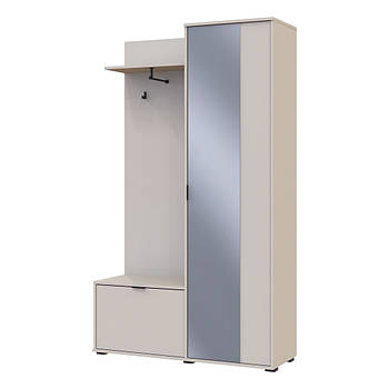 Передпокій Doros Дора Кашемір 1 ДСП/1 Дзеркало 113.5х40х192 DRS-011780 (44900364)