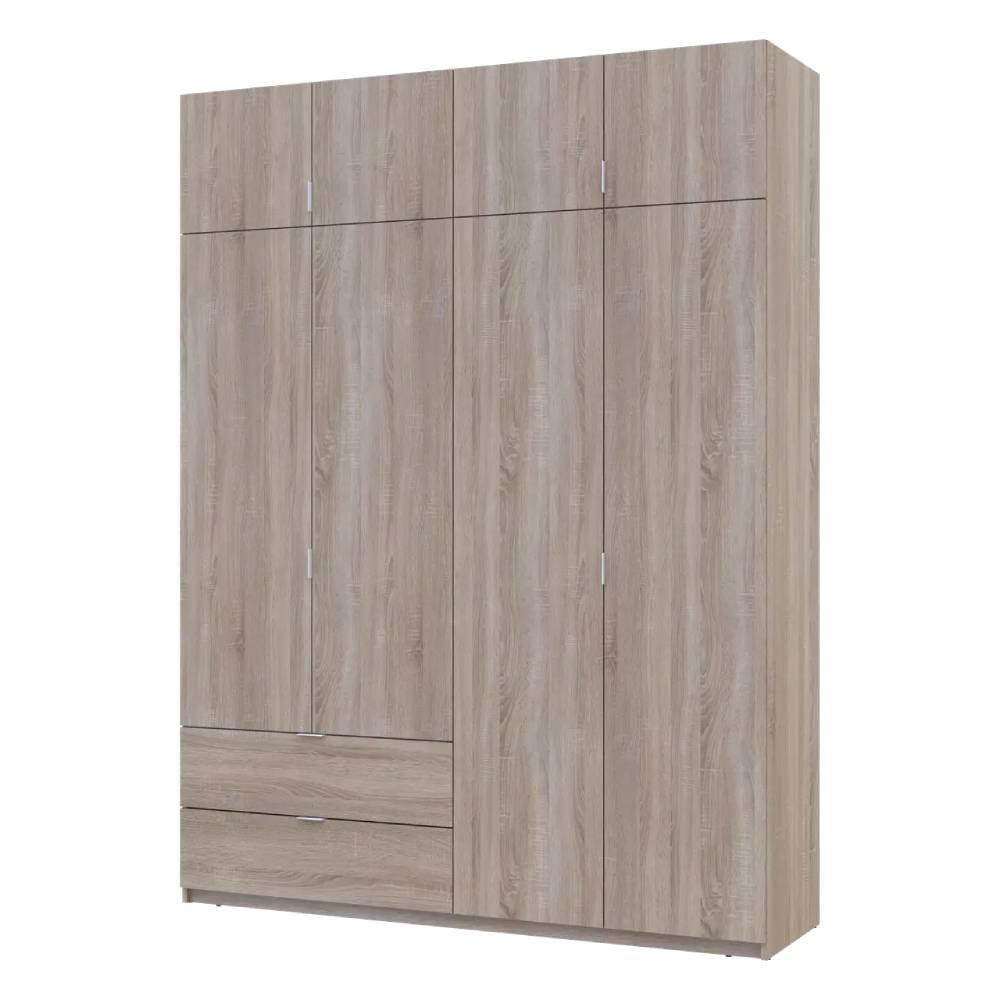 Шафа для одягу Doros Лукас Дуб Сонома 180х50х240 DRS-011620 (80737731), фото 1