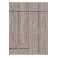 Шафа для одягу Doros Лукас Дуб Сонома 180х50х240 DRS-011620 (80737731), фото 4