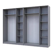 Шафа для одягу Doros Промо Сірий 3+3 ДСП 270х48х204 DRS-011629 (80737768), фото 5