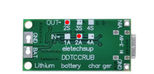BMS 2S 2A Type-C 8.4V контроллер заряду ddtccrub