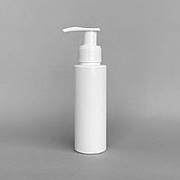 Флакон Стелла 100 мл білий з білим дозатором (горловина 24) (тара для косметики)