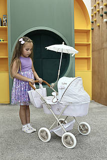 Коляска для ляльки з парасолькою DeCuevas Verona