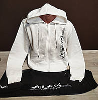 Костюм утеплений чоловічий Sincere Ієрогліф 46-52 р Чоловічий теплий спортивний костюм на флісі