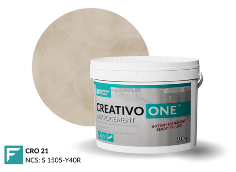 Мікроцемент CREATIVO ONE - CRO 21 - 10 кг, фото 1