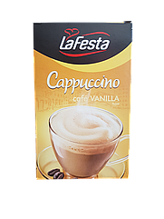 Капучіно La Festa зі смаком ванілі 10*12,5 г