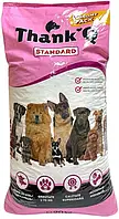 Сухий корм для дорослих собак Thank'Q Standart з ягням 20 кг