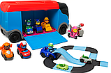 Щенячий Патруль іграшка – автовоз автобус 42 см з героями та трасою Патрульовоз Paw Patrol 9 машинок, фото 4