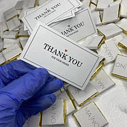 Візитка (90х50 мм) з логотипом для ресторанів і кафе 100 шт, фото 3