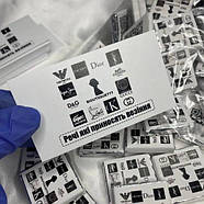 Візитка (90х50 мм) з логотипом для ресторанів і кафе 100 шт, фото 4