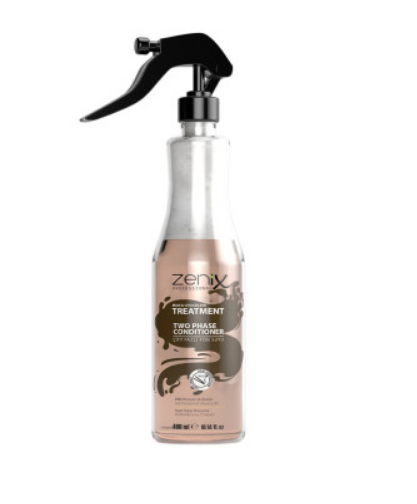 Двофазний кондиціонер-спрей для волосся "Молоко та шоколад" ZENIX, 400 мл, фото 1