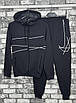 Спортивний костюм чоловічий норма двонитка трикотаж пеньє, фото 3