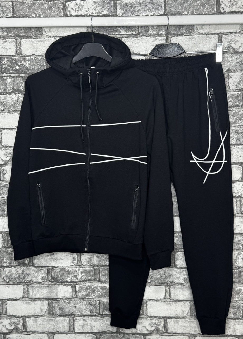 Спортивний костюм чоловічий норма двонитка трикотаж пеньє, фото 1