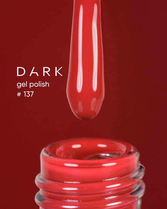 Dark gel polish 137, 10 ml, фото 1