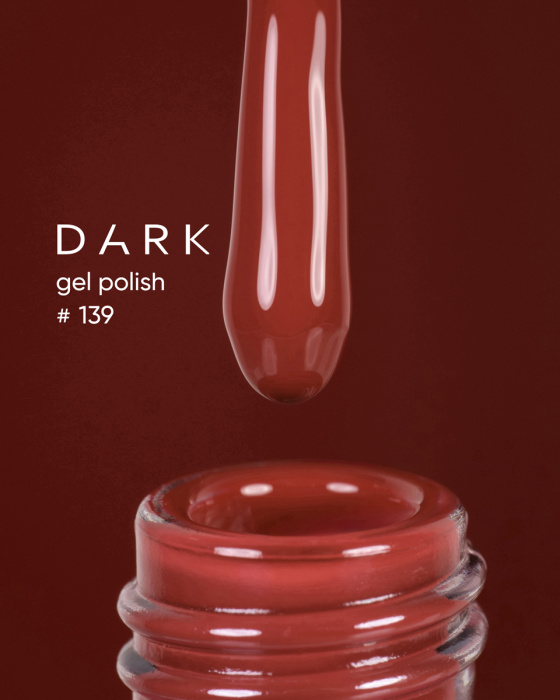 Dark gel polish 139, 6 ml, фото 1