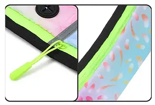 Спортивна сумка на пояс для бігу спорту фітнесу Пір'я, фото 3